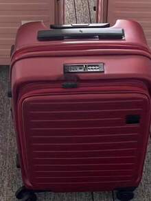 19inch 24*35*52 9kg →Scalable→29*35*52 11kgASSODA High Quality Front Opening Suitcase,Side Opening Travel Suitcase,Wheeled Suitcase - Màu Đỏ Sâu - Xem 1