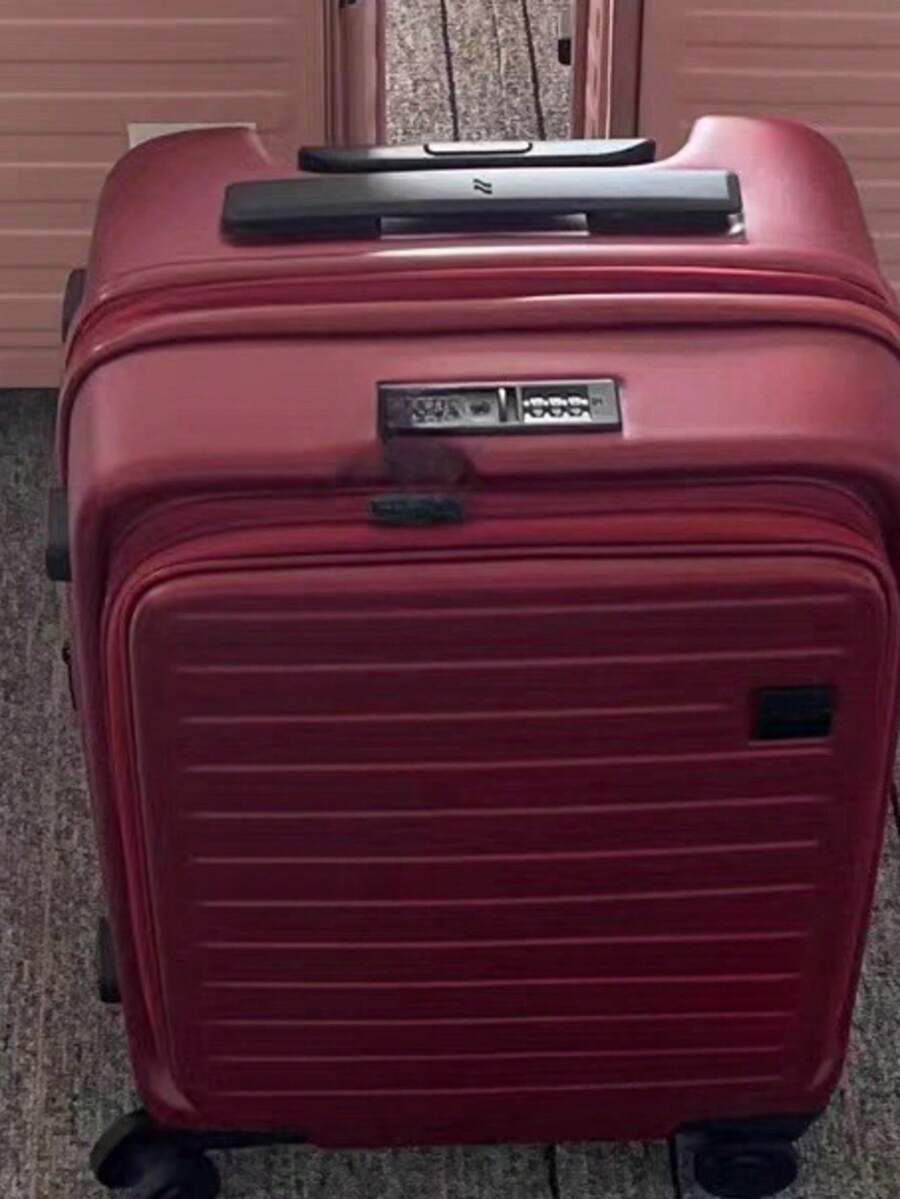 19inch 24*35*52 9kg →Scalable→29*35*52 11kgASSODA High Quality Front Opening Suitcase,Side Opening Travel Suitcase,Wheeled Suitcase - Màu Đỏ Sâu - Xem 1
