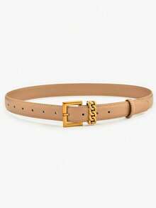 高端柔软时尚百搭女士针扣腰带，可装饰牛仔裤