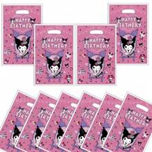 Sanrio 20Pcs Handbag Candy Bags Kuromi Birthday Party Decoration Teen Gift Packing Bag Birthday Shower Party Supplies