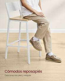 Kitchen Chairs - White - View 7