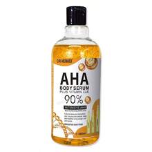 500ml Sérum Facial Clareador com Vitamina C e Alfa-Arbutina Corretor de Manchas Escuras + AHA Esfoliação de Ácido Hialurônico e Niacinamida Cuidados com a Pele para Pele Radiante e de Vidro Inspirada em Essência Leve, Vegana, Não-Comedogênica e Indicada para Todos os Tipos de Pele - 500ml - Visão 17