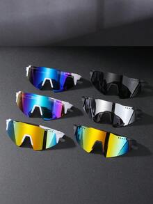 2pcs/1pc Southeast Asian Cycling Goggles, Sports Fashion Glasses, Anti-Wind - Gradient - View 12