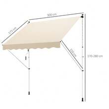 Patio Furniture - Beige - View 3