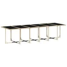 vidaXL Set Pranzo Da Giardino 13 Pz Con Cuscini Beige Misto Polyrattan - Beige - View 3