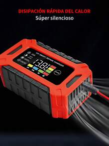 WTECH Cargador Rápido Para Inteligente Batería De Coche 12v 6a