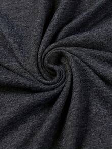 Daisy Pattern Printed Sleeveless Dress, Spring Summer Casual Vest Dress, Fashion Women Clothing 2IXM - 深灰色 - 查看 3