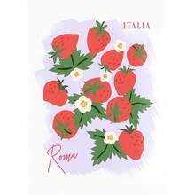 1PC Italy Fruit Market Poster Amalfi Coast Art Travel Aesthetic Prints Canvas Painting Wall Art Pictures Home Room Modern Decoration Optional Frame ,Wall Art With Frame - Multicolor - View 20