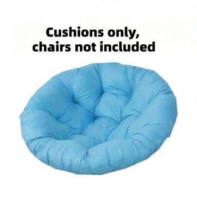 1PC 50cm Summer Soft And Durable Outdoor Chair Cushion - Perfect For Patio Chairs And Swings, Easy To Clean, Ideal Garden Comfort