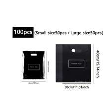 20/50pcs High-Quality Gift Bags, Suitable For Clothing Stores, Shopping And Party Gifts, Also Suitable For Weddings, Birthdays And Other Occasions - Plastic Craft Bags For Small Businesses And Events - Multicolor - View 20
