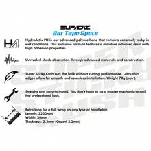 SUPACAZ Super Sticky  2.5 Mm Bicycle Handlebar Tape Coffee