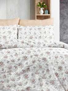 SUVARI | Duvet Set | 3-Piece Luxury For Your Bedroom, Comfort And Elegance | Duvet Cover135*200 220*240 Pillow Case 50*70) - White - View 1