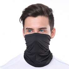 Sun Protective Anti UV Breathable Neck Gaiter For Summer Outdoor Activities, Ice-Silk Sun Protection Neck Gaiter For Motorcycle And Bicycle, Sports Magic Headscarf Riding Face Mask 1PC Ski Mask - Multicolor - View 4