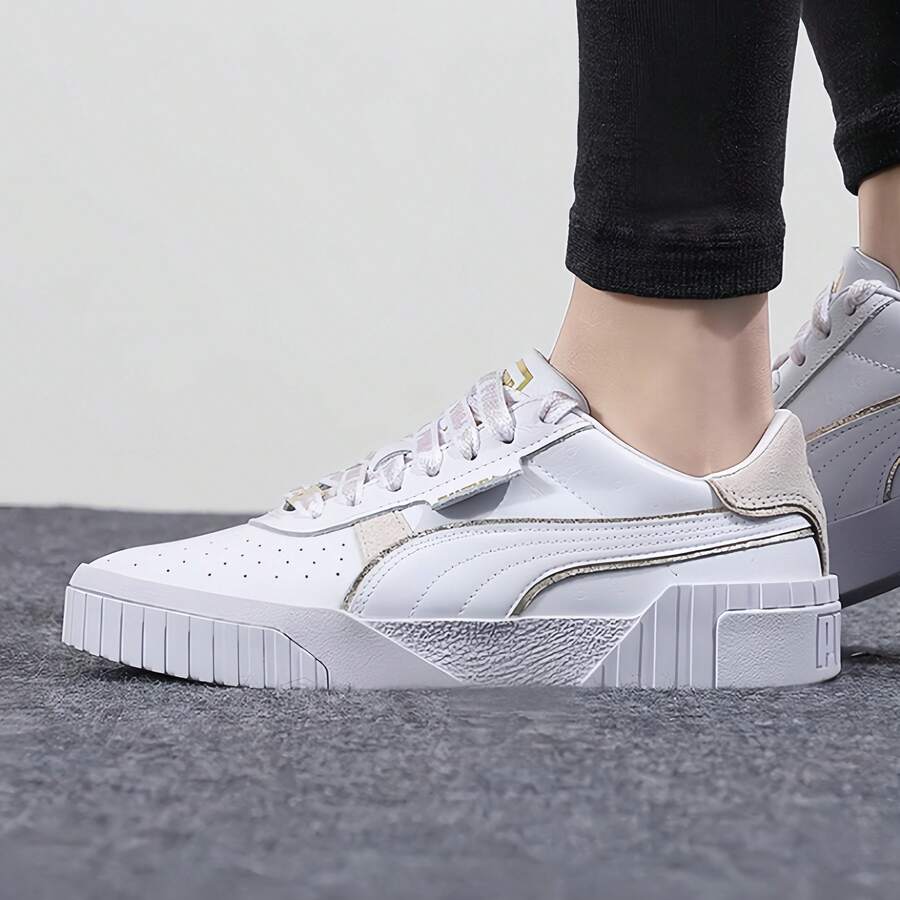 Puma Fashionable, Versatile, Retro, Comfortable Sports Casual Shoes - White - View 1