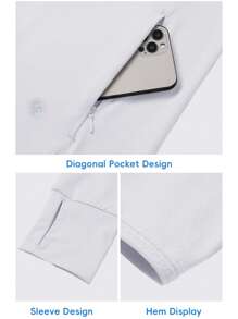 Women Sun Uv Protection Jacket Lightweight Outdoor Jacket Casual Long Sleeve Hooded Jackets Sun UV Protection Full Zip Tops