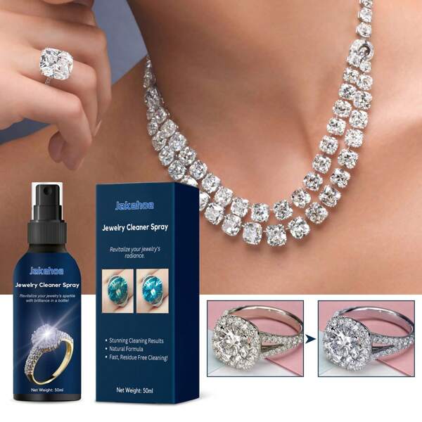Jewelry Cleaner, Necklace Jewelry, Gold Jewelry Blackening Decontamination And Anti-Oxidation Maintenance Cleaner