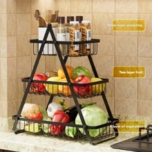 1 Pieza Bandeja de frutas/aperitivos para mesa de centro de la sala de estar, Estantería de almacenamiento de frutas y verduras para mesa de comedor en el hogar, Cesta multiusos de frutas para cocina, Cesta de picnic