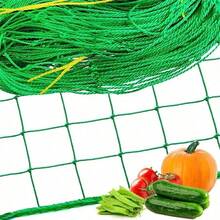 Nylon Garden Climbing Net, Suitable For Cucumbers, Vines, Fruits, Vegetables, Tomatoes And Other Climbing Vines - Green - View 7
