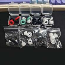 1pair Three Layers Of Silicone Earplugs Waterproof Noise Reduction - Multicolor - View 10