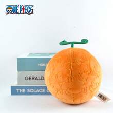 ONE PIECE 4 款热销正版动漫海贼王毛绒玩具恶魔果实填充玩偶卡通火焰味橡胶味手术味人形水果抱枕沙发摆件收藏毛绒玩具儿童礼物礼品(15 厘米-19 厘米/5.91-7.48 英寸) - 彩色 - 查看 7