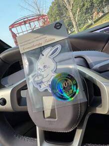 Hamster Meme Design 5-Star Hotel Lobby Fragrance Scent - Luxury Grade Authentic Essential Oil Car Air Freshener - Long-Lasting Fragrance, Refresh Car Interior, Ideal Gift, Fit For Air Vent, Ocean Scent, Car Fragrance Diffuser, Natural Oil, Cartoon Style, Suitable For Rearview Mirror, Car Charm