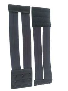 Elastic Bra Extender Size 23 X 5.5 CM - Model 3 Hooks 3 Adjustments Transparent Large - 灰色 - 查看 3