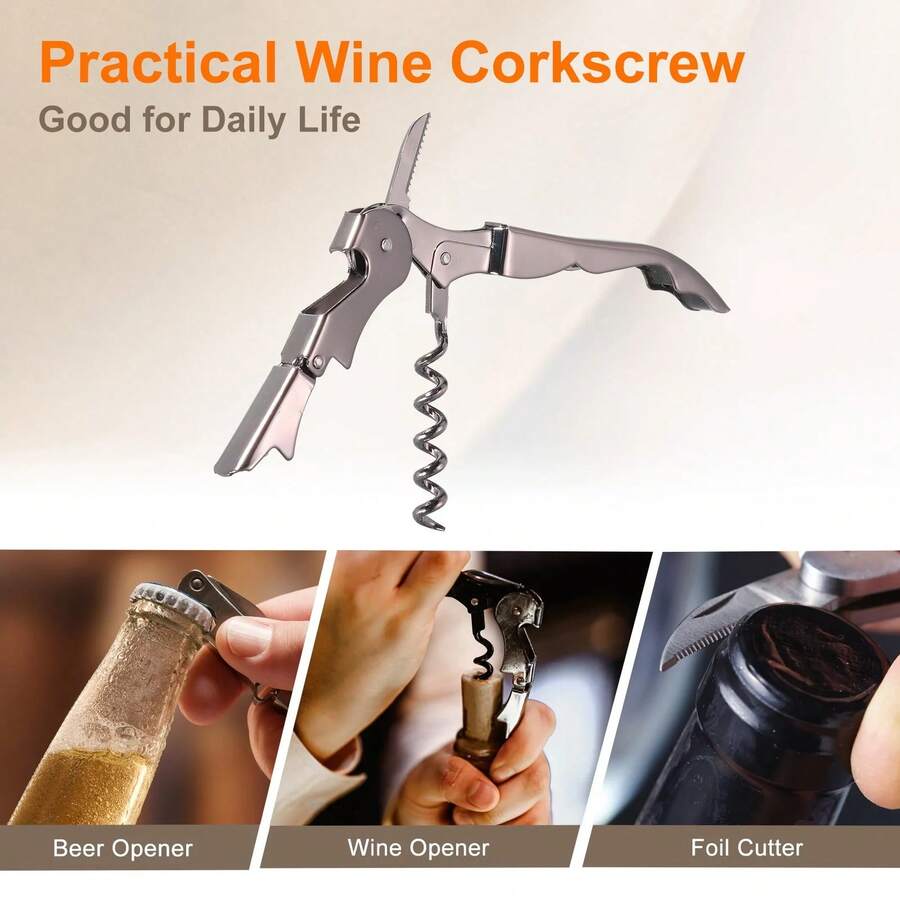 Wine Openers Waiter Corkscrew Red Wine Bottle Opener For Waiter - Multicolor - View 1