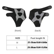 1 pezzo Supporto per caviglia traspirante, Fascia alla caviglia regolabile per supporto e protezione della caviglia, Adatto per sport, fitness, corsa, escursionismo, ciclismo, tennis, accessori per palestra