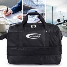 1pc Premium Multi-Functional Expandable Travel Luggage Bag With Wheels, Foldable Travel Duffel Bag, Upright Roller Backpack, Convertible Shoulder Tote With Large Capacity, Suitable For Outdoor Activities Like Camping, Adventure, Party, Travel, Business Trip