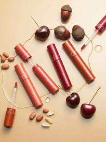 Rom&nd Romand JUICY LASTING TINT 12 CHERRY BOMB, Breathable Dew-Film Fusion, Airy Jelly Second-Skin, Iris-Gradient Chroma, Peach Tea Jelly Sheer, Frosted Mint Oxygen Glow, Mini SOS Touch-Up Stick, Vegan Festive Limited, No-Makeup Bare-Light Secret, K-Beauty, Korean Makeup, 5.5g/0.19oz - 12 CHERRY BOMB - 查看 9