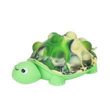 3D Schildkröten-Bubble Quetschspielzeug, Fidget-Spielzeug, modisches Bubble-Pop-Stresslinderungsspielzeug, Bubble-Popping-Spielzeug für Erwachsene und Kinder, Partyspieledekor-Geschenk für Weihnachten, Halloween, Entspannungsspielzeug, Spaß am Drücken und beliebtes Spiel für Kinder und Erwachsene