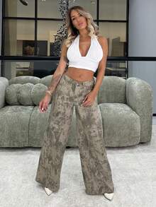 Manon Tanti Chất rắn Không lưng Mùa vụ Dây Y2K Áo - trắng - Xem 6