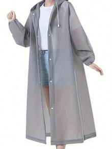 1/2 件长款 EVA 男女通用雨衣，加厚防水雨衣，男女连帽雨衣，防水、防风、快干、透气 - 非常适合骑行、徒步旅行和户外探险旅行一次性用品旅行酒店必需品户外必需品房间用品海滩旅行迷你经期一次性用品浴室配件旅行必需品旅行配件旅行必备品假期暑假学校配件返校用品 - 彩色 - 查看 17