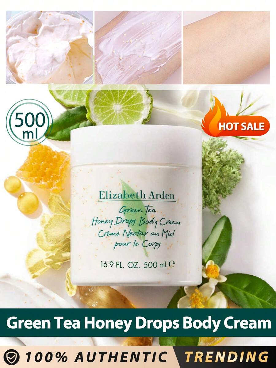 Elizabeth Arden 伊丽莎白雅顿绿茶蜂蜜滋养身体乳,500毫升 / 蕴含天然蜂蜜和芬芳绿茶萃取物,这款超保湿全身乳霜有助于舒缓和调理干燥肌肤。/ 令人愉悦、感官享受,并能提升心情的香氛。 - Body Cream 500ml New - 查看 1