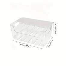 1 件调味料收纳盒，带 5 个可调节隔板，多用途厨房调味料收纳盒，节省台面和橱柜空间，适用于调味料、零食、茶包和小物品，厨房收纳盒和收纳篮 - 彩色 - 查看 13