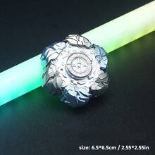 1pc Gyro-Mecha - Whirlwind Gyro -Finger Spinner All Metal - Rotation Stress Relief Toy - Finger Gyro - Toy - Gift - Holiday Gift - Christmas Gift - Perfect Gift - Multicolor - View 11