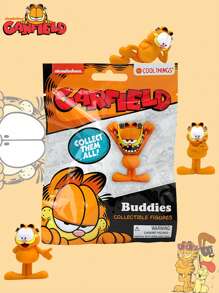 Nickelodeon 1PC Garfield Blind Bag 3D Cute Figural Toy Officially Licensed Collectible Small Random Character Gift For Birthday Party Holiday Fun Decor Perfect For Garfield Fans Collectible Display Piece For Home Office Or Collecting