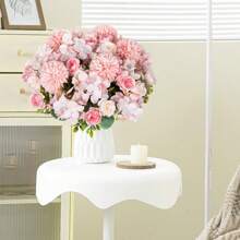 1/3PCS Artificial Flowers Silk Tea Roses Bouquet Chrysanthemum Plastics Plants Bridal Bouquet Valentine's Day Fake Plants Wedding Decoration DIY Wreath Material, Bride Holding Wrist Flower Decoration Accessories, Wedding Car Decoration, Lintel Arch Decoration, Home, Dining Room, Bedroom, Vase Decoration, Birthday Party Decoration Materials New Year Gifts,Fall Decor,Autumn