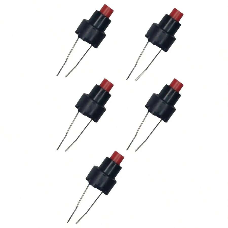 5 interruptores impermeables para lavadora, adecuados para el interruptor impermeable de la lavadora Whirlpool. - Negro - Ver 1