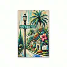 1PC Petronia Street Wall Art Poster Colorful Landscape Benjamin Franklin Parkway Travel Prints HaYarkon St Wall Art Canvas Painting Paintings In Living Rooms, Bedrooms, Dining Rooms Optional Frames Modern Posters, Wall Arts, Canvas Paintings, And Reusable Frames