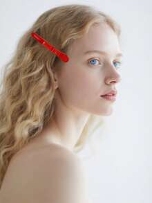 6pcs Salon Alligator Clips, Plastic Alligator Clips, Hairdressing Seamless Bangs Clips ,Pastel Alligator Hair Clips,Duckbill Alligator Clips,Professional Styling Clips For Women, Non-Slip Design, Makeup Artist Side Positioning Clips ,Hairdressing Tools Barber Partition Clips,Slick Back Brush,Barber Accessories,Hair Dryer - Multicolor - View 7