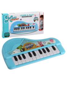 1pc Mini 13-Key Electronic Keyboard Toy, Portable Piano Toy Gift, Parent-Child Interactive Entertainment Musical Instrument Toy, Suitable For Boys And Girls, Children's Toy, Educational Toy, Suitable For Children's Birthday Gift