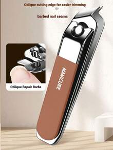 7pcs Nail Clippers Set, Portable Manicure Kit With Splash-Proof, Nail Trimmer, Nail Clipper, Nail Care Tools - Multicolor - View 10