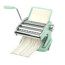 ONEUTRALON Italian Pasta Making Machine, Self-Made Stainless Steel Manual Drum Italian Pasta Machine, With 6 Adjustable Thickness Sturdy Noodle Cutting Machines, Suitable For Italian Pasta, Wide Noodles Or Dumpling Wrappers (Green) - Green - View 11