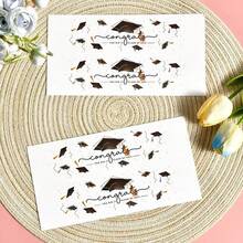 10pcs/20pcs/40pcs Congrats Grad Theme Party Water Bottle Sticker,For Celebrating Graduation Party DIY Water Bottle Packaging Decoration Labels Sticker - Multicolor - View 5