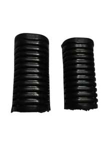 Front Footrest Rubbers For 70CC - 90CC Motorcycles - 黑色 - 查看 3