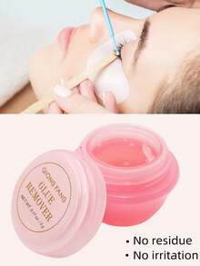 Asiteo 1pc 5g Eyelash Extension Glue Remover Non-Irritating For DIY Lash Clusters Quick Removing Grafted Eyelashes Make Up Tool Lash Glue, Eyelash Glue - Pink - View 3