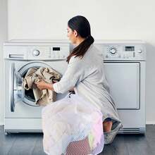 1/3PCS 洗衣网、洗衣机用网状洗衣袋、大号耐用旅行洗衣袋、洗衣机用洗衣袋、带抽绳的洗衣袋，适用于衬衫、内衣、胸罩、袜子等。