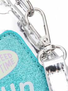 Bolsas e Bolsas de Mão Inéditas em Formato de Suco de Cereja para Mulheres, Bolsa Transversal com Formato Fofo, Bolsa de Embreagem de Moda, Couro PU