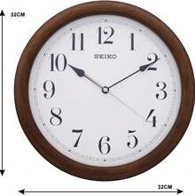 Seiko Clocks Wooden Wall QXA153B - 1 - View 4